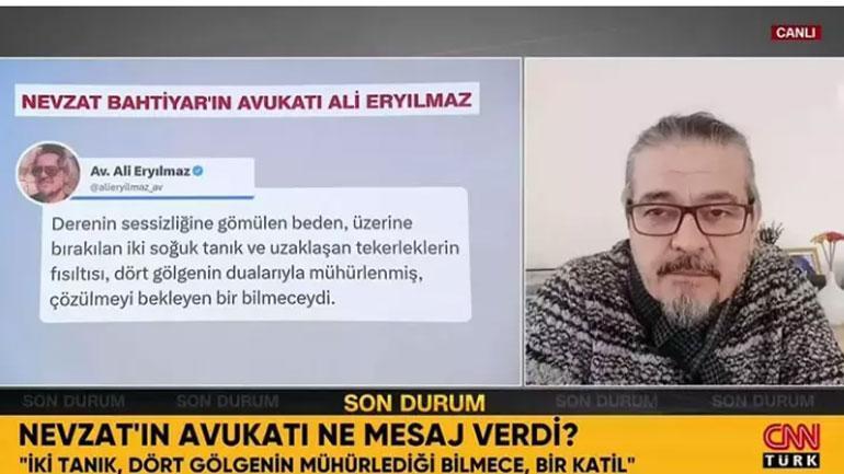 Son dakika… Narin Güran davasında Nevzat Bahtiyarın avukatından CNN TÜRKte dikkat çeken açıklama