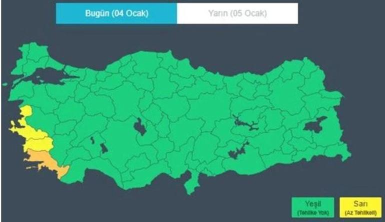 Son dakika: Meteorolojiden yeni hava durumu raporu 5 bölge için uyarı