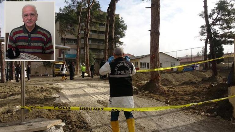 Burdurda çevre düzenlemesi yaparken işçiler şok geçirdi Kazmayı vurdukça insan kemikleri çıktı