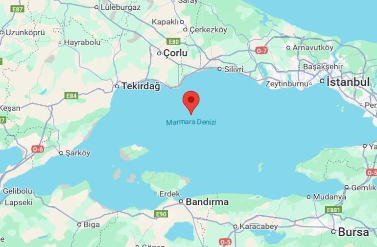 Marmara Denizi’nde art arda 2 deprem Artçı olarak anlamamak lazım