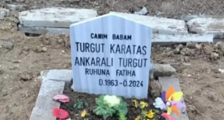 Ünlü türkücünün mezar taşını paylaşamadılar Ankaralı Turgutun kavgalı çocukları yine birbirine girdi