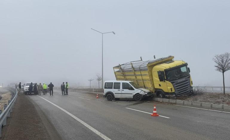 Elazığda zincirleme kaza Yaralılar var