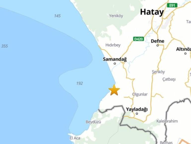 Hatay güne depremle başladı AFADdan son dakika açıklaması