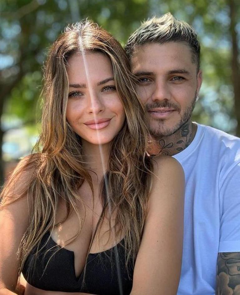 Mauro Icardi yeni sevgilisini ilan etti Demet Akalından olay yorum geldi