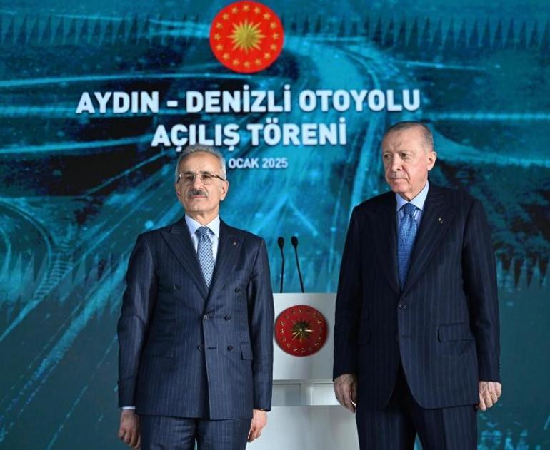 Aydın-Denizli Otoyolu açıldı Erdoğan: 7,4 milyar lira tasarruf olacak