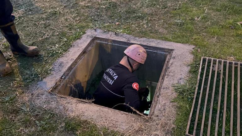 Kanalizasyonda korkunç şüphe Ekipler saatlerce çalıştı