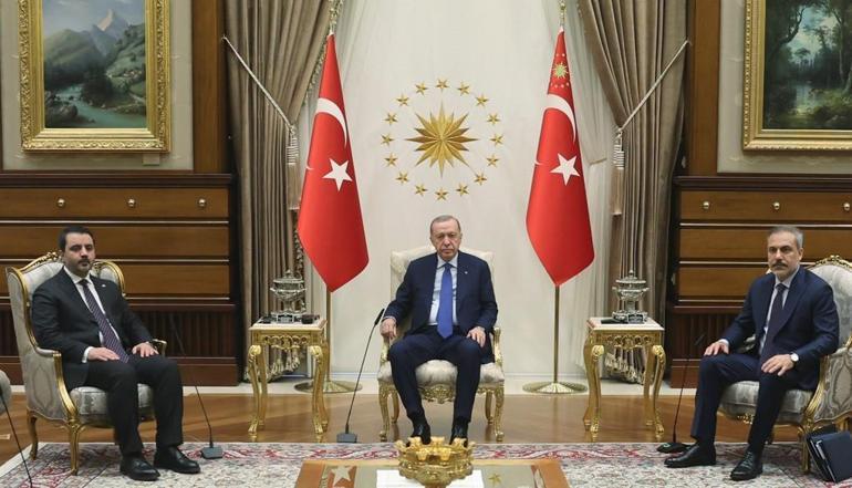 Cumhurbaşkanı Erdoğan, Suriye Dışişleri Bakanı Şeybaniyi kabul etti