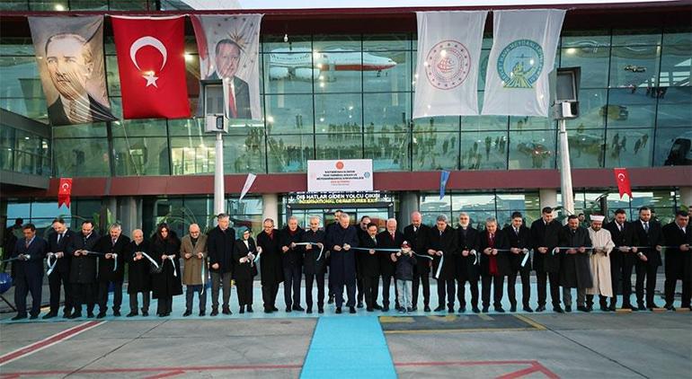 Cumhurbaşkanı Erdoğan, Kayseri Havalimanı Yeni Terminal Binasının açılışını yaptı