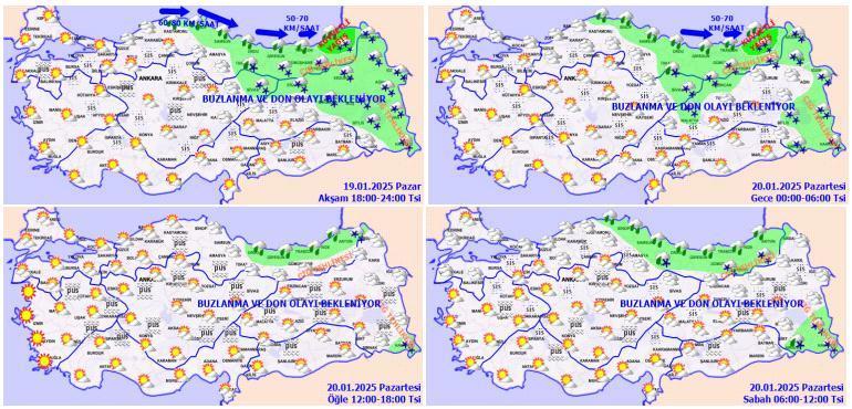 Meteoroloji yeni hava durumu raporu yayımladı İstanbul, Ankara, İzmir dikkat Sağanak yağışlar geri dönüyor