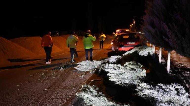 Nevşehirde şaşkına çeviren olay Kaza yaptı, alkollü sürücü polise ecel teri döktürdü