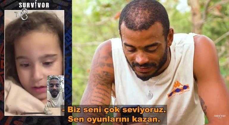 Survivorda yarışmacılar çocuklarıyla görüştü, gözyaşları sel oldu