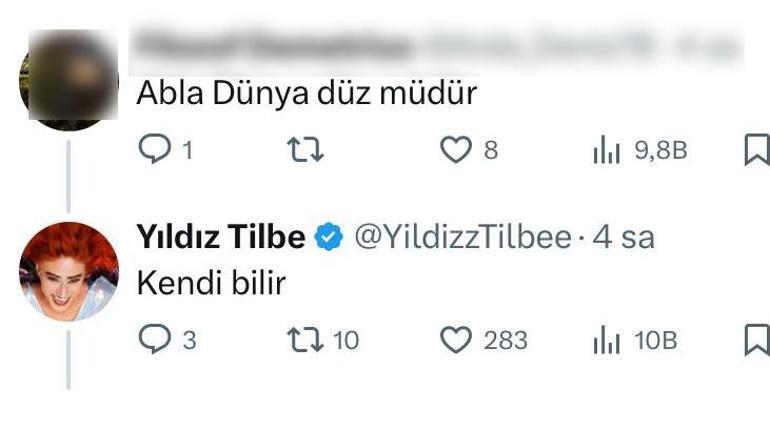 Yıldız Tilbe soru cevap yaptı Dünya düz müdür sorusuna bomba cevap