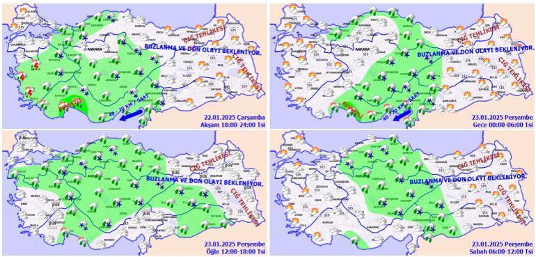 Meteorolojiden uyarı üstüne uyarı geldi İstanbul, Ankara, Antalya dikkat Şiddetli yağmur geliyor