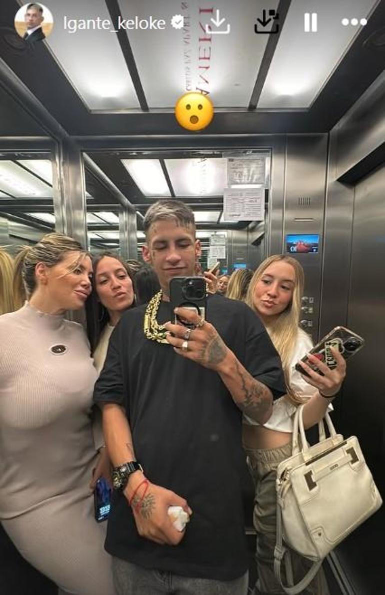 L-Gante ve Wanda Nara cephesinde şaşırtan hamle Barıştılar mı