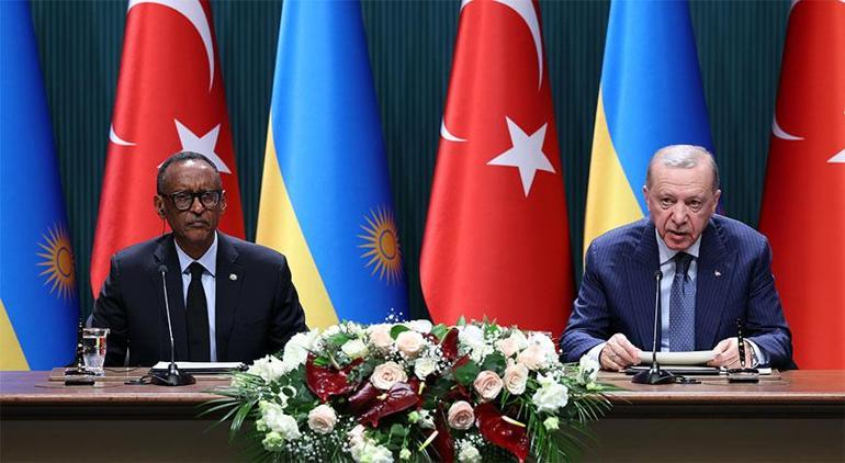 Türkiye ile Ruanda arasında 4 anlaşma imzalandı Erdoğan: Afrikanın istikrarı önem arz ediyor