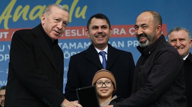 Deprem konutları teslim töreni Erdoğan: 2025 sonunda 452 bin 983 bağımsız bölümü teslim etmiş olacağız