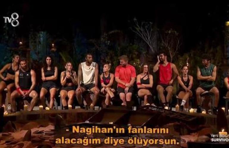 Survivorda ortalık karıştı Nagihan devreye girdi Ayşe ve Semaya olay sözler