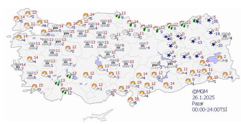 Meteorolojiden hava durumu uyarısı Kuvvetli geliyor