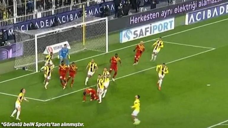 Fenerbahçenin Göztepe maçındaki golünden önce ihlal var mı VAR karışmaz ama bu temas faul