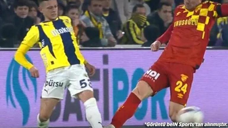 Fenerbahçenin Göztepe maçındaki golünden önce ihlal var mı VAR karışmaz ama bu temas faul