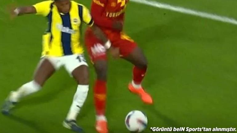 Fenerbahçenin Göztepe maçındaki golünden önce ihlal var mı VAR karışmaz ama bu temas faul