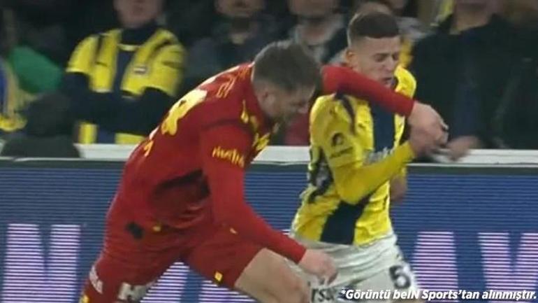 Fenerbahçenin Göztepe maçındaki golünden önce ihlal var mı VAR karışmaz ama bu temas faul