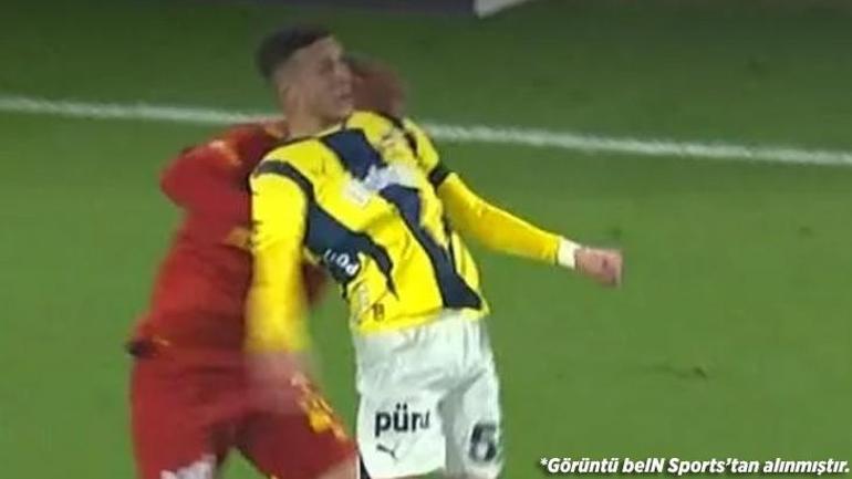 Fenerbahçenin Göztepe maçındaki golünden önce ihlal var mı VAR karışmaz ama bu temas faul