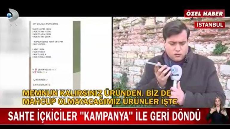 Aman dikkat Ölüm haberleri durdu, sahte içkiciler kampanya ile geri döndü