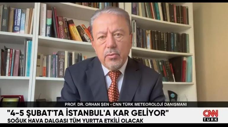 Meteorolojiden hava durumu raporu | Prof. Dr. Orhan Şen tarih verdi: İstanbula kar ne zaman yağacak