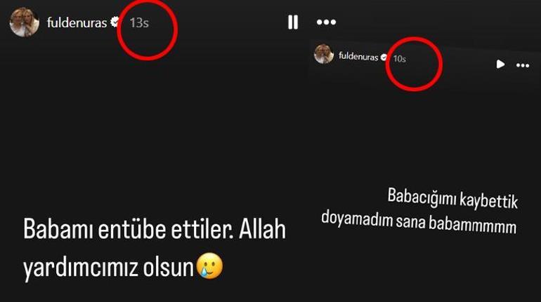 Fulden Urasın acı günü Babacığımı kaybettik