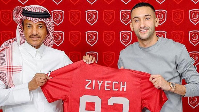 Galatasaraydan ayrılan Hakim Ziyechi resmen açıkladılar