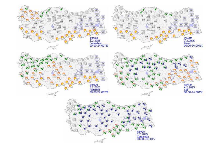 İstanbul Valiliği uyardı Meteoroloji haritayı değiştirdi Soğuk havaya dikkat