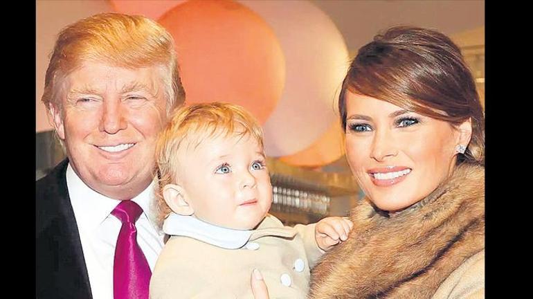 Ailenin en genci artık annesinin nazlı oğlu değil Trump 2.0 geliyor