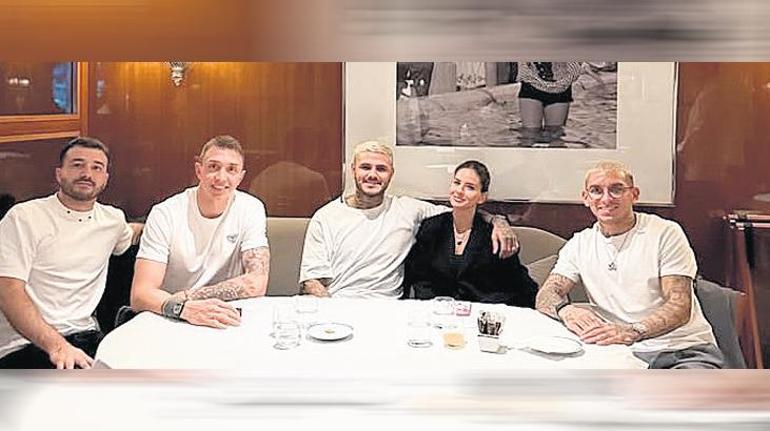 Icardi ve sevgilisi China Suarez gazetecileri görünce arka kapıdan kaçtı