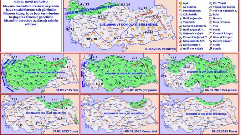 Son dakika… Kar ve sağanak geliyor İşte İstanbulda kar yağışı beklenen ilçeler...