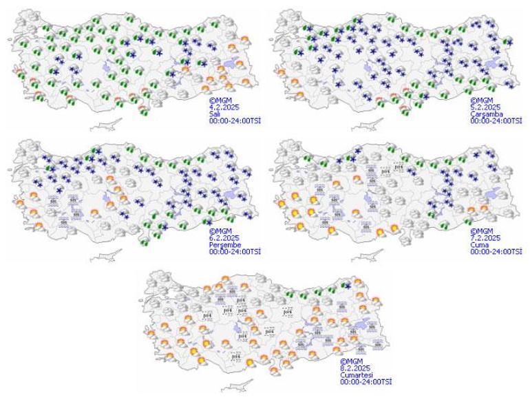 Son dakika… Kar ve sağanak geliyor İşte İstanbulda kar yağışı beklenen ilçeler...