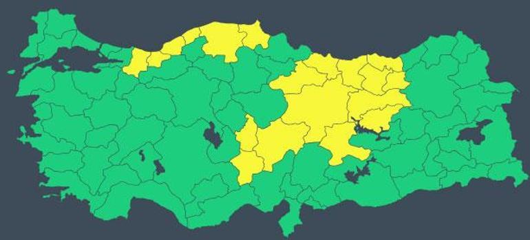 Son dakika... Meteoroloji saat verip uyardı: İstanbul dahil 19 kentte kar alarmı