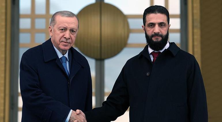 Son dakika: Suriye lideri Ahmed Şara Türkiyede Cumhurbaşkanı Erdoğandan önemli açıklamalar