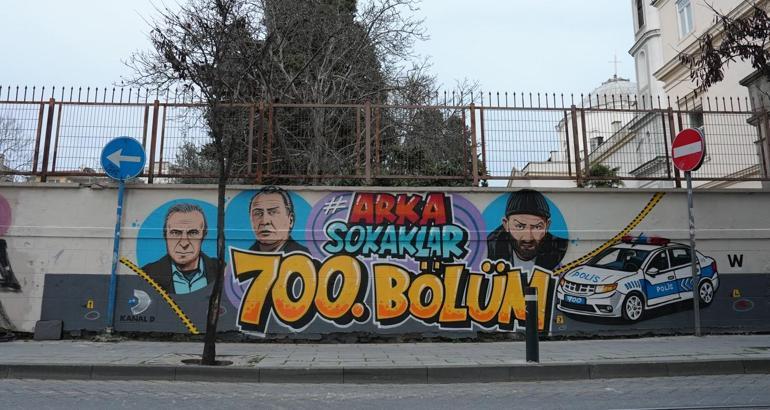 Arka Sokakların 700. bölümü kutlandı Adını duvarlara yazdım