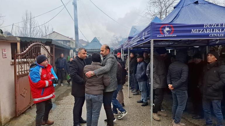 Şehit uzman çavuşun cenazesi memleketi Düzceye getirildi