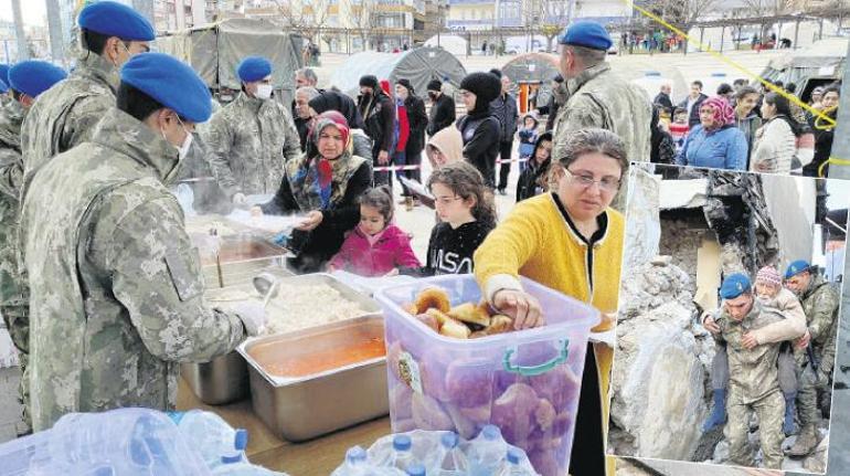 TSK’nın 40 bin kişilik ‘yardım ordusu’ sahadaydı