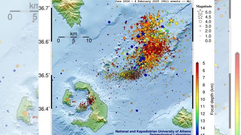 Son dakika... Egede depremler: Santorinide olağanüstü hal, olası üç senaryo