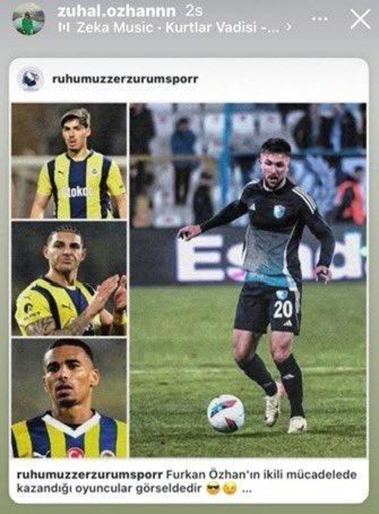 Furkan Özhanın ablasından açıklama Fenerbahçeli taraftarlar tepki göstermişti