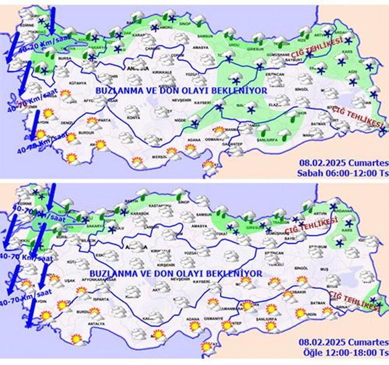 Son dakika.... Meteoroloji ve AKOMdan peş peşe uyarılar: 10 gün daha etkisini sürdürecek