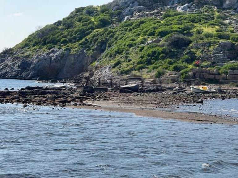 Bodrumda sular çekildi, kral yolu görüldü