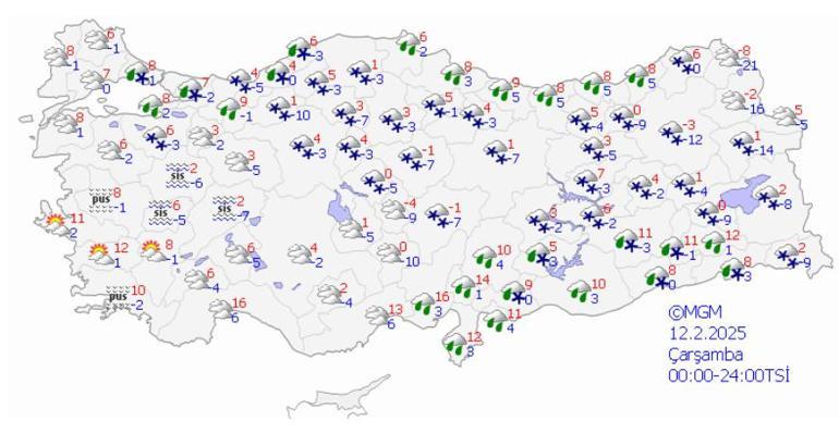 Dikkat Kar alarmı: Meteoroloji ve AKOMdan son dakika açıklaması Buzlanma ve don uyarısı