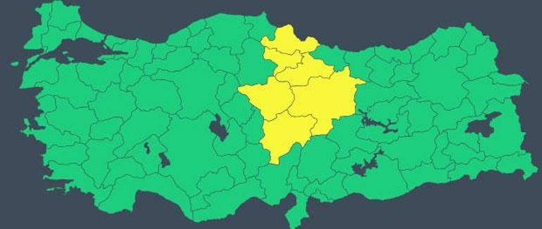 Meteoroloji haritayı değiştirdi İstanbul dahil yeniden kar alarmı