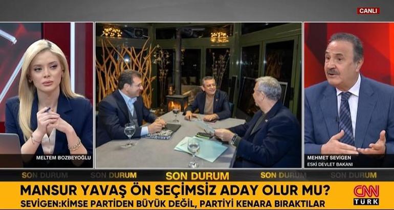 Mehmet Sevigen: Mansur Yavaş eninde sonunda aday olur