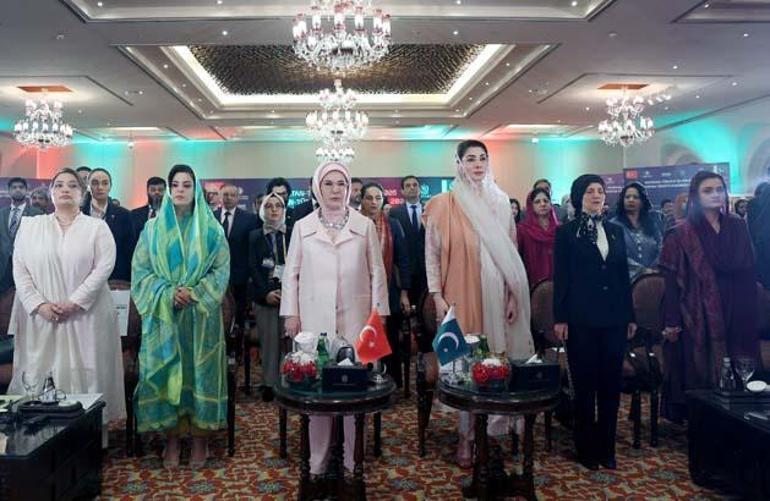 Emine Erdoğan, Döngüsel Ekonominin İlerletilmesi: Sürdürülebilirlik için Pakistan-Türkiye Ortaklığı’ etkinliğine katıldı