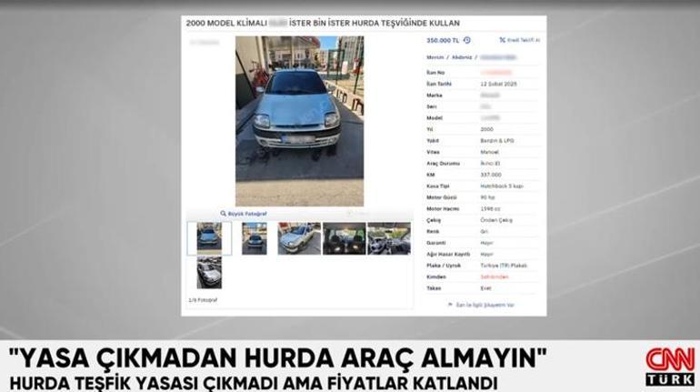 Hurda araçlarda fırsatçılara dikkat Uzmanlar uyarıyor: 6 ay kuralı olacak